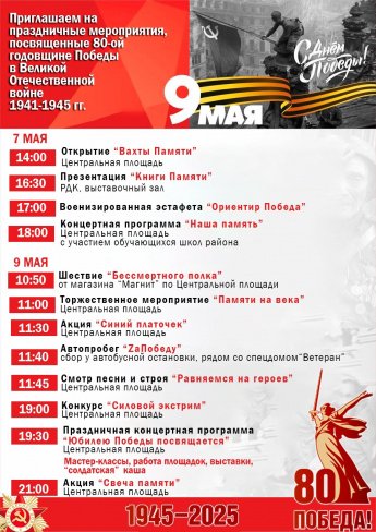  80-летие Победы в Великой Отечественной войне.